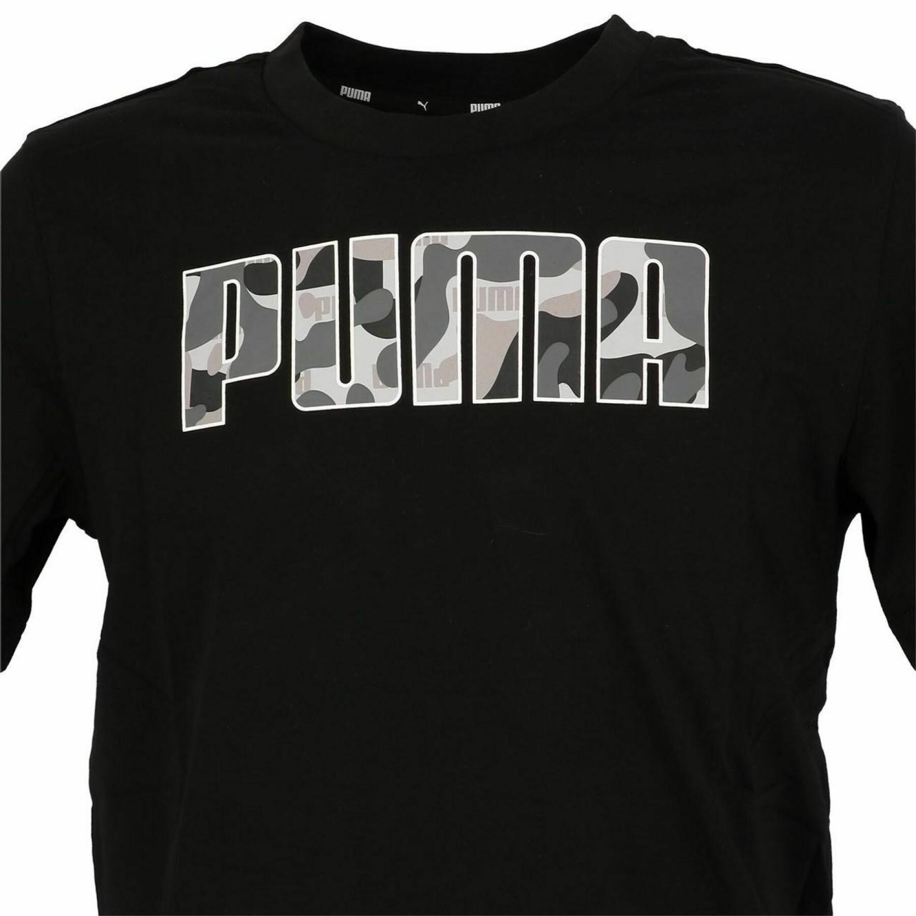 Camiseta Puma camouflage logo